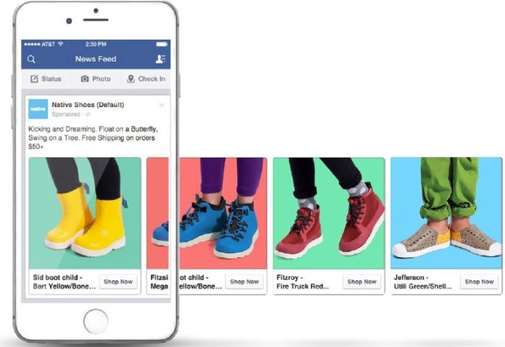 Facebook ad example for effective online marketing strategy in Ghana