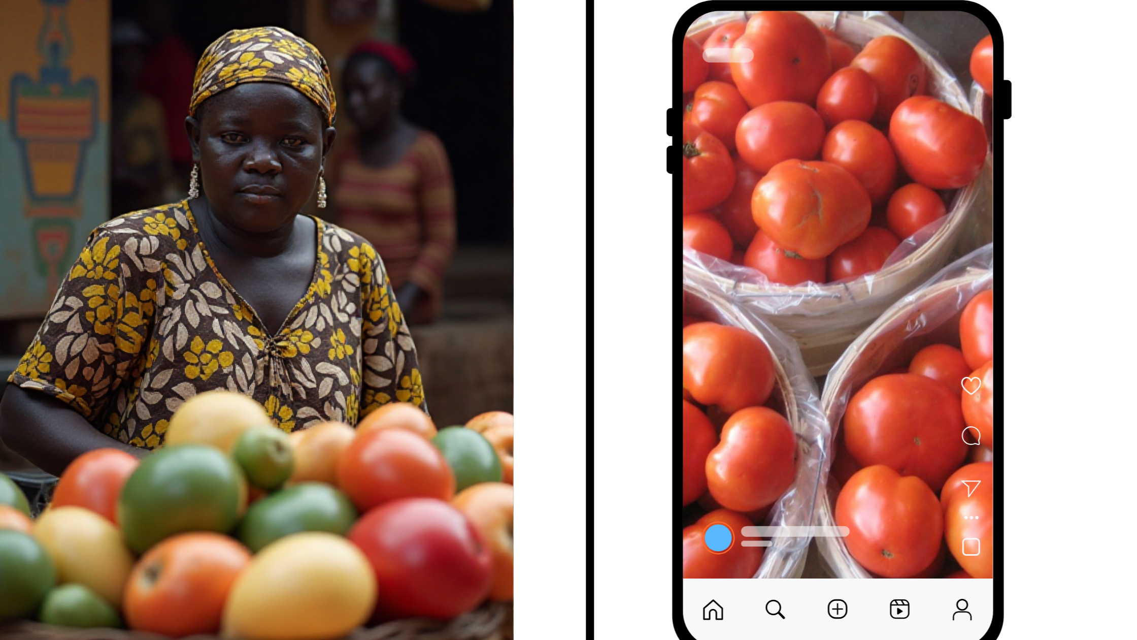 Ghanaian business transitioning from traditional markets to Instagram for wider reach