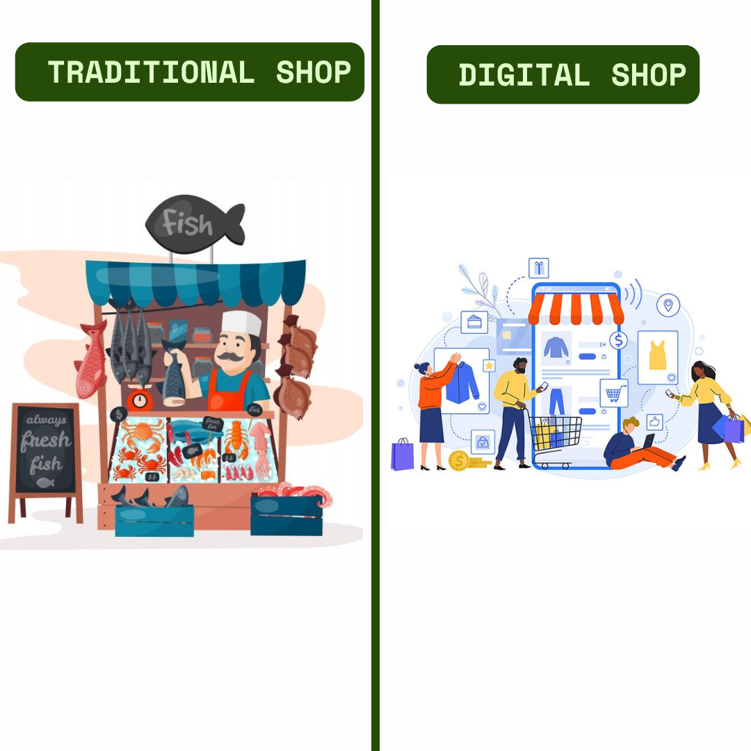 Comparison of traditional and digital marketing strategies used by small businesses in Ghana