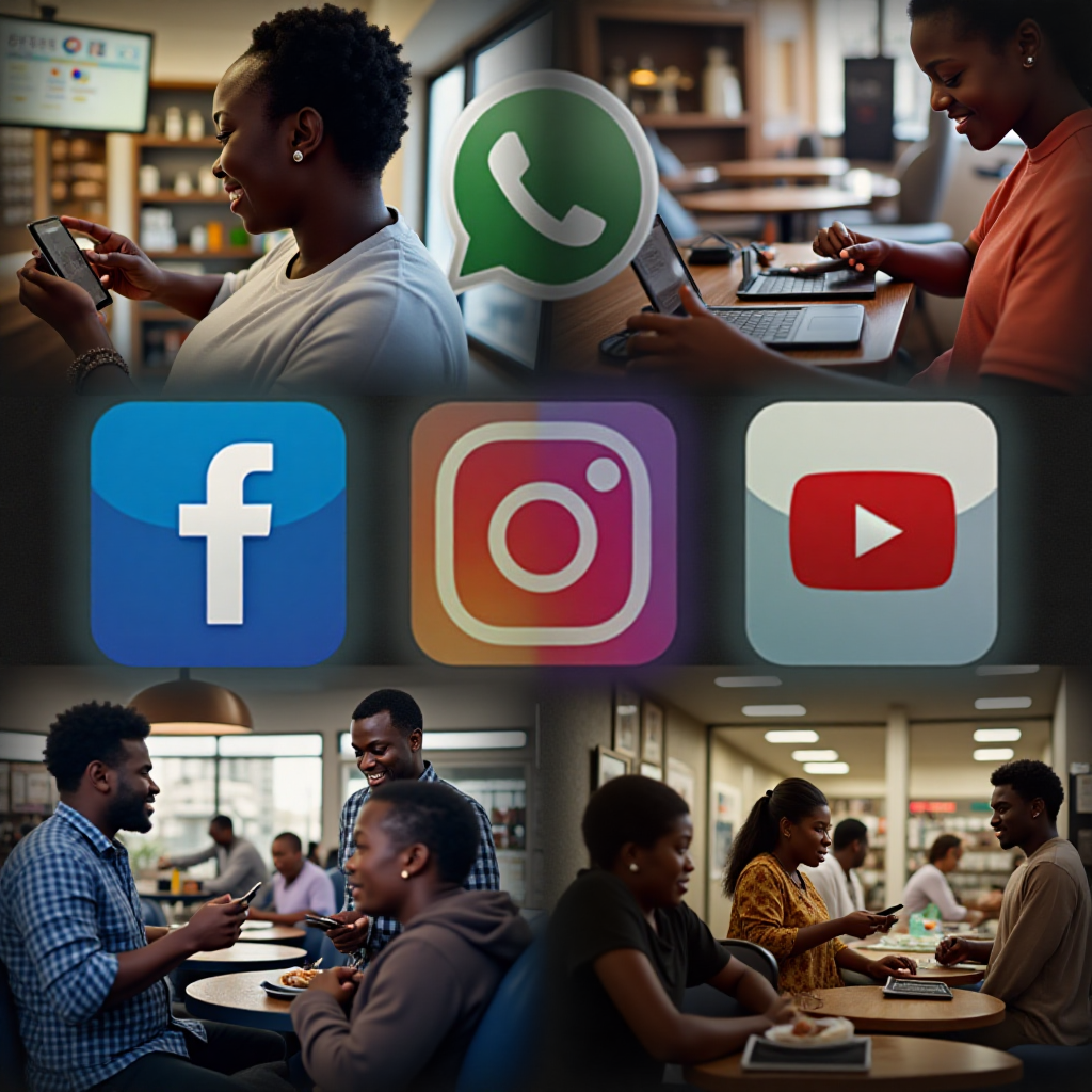 Popular digital platforms used by Ghanaian consumers in daily life