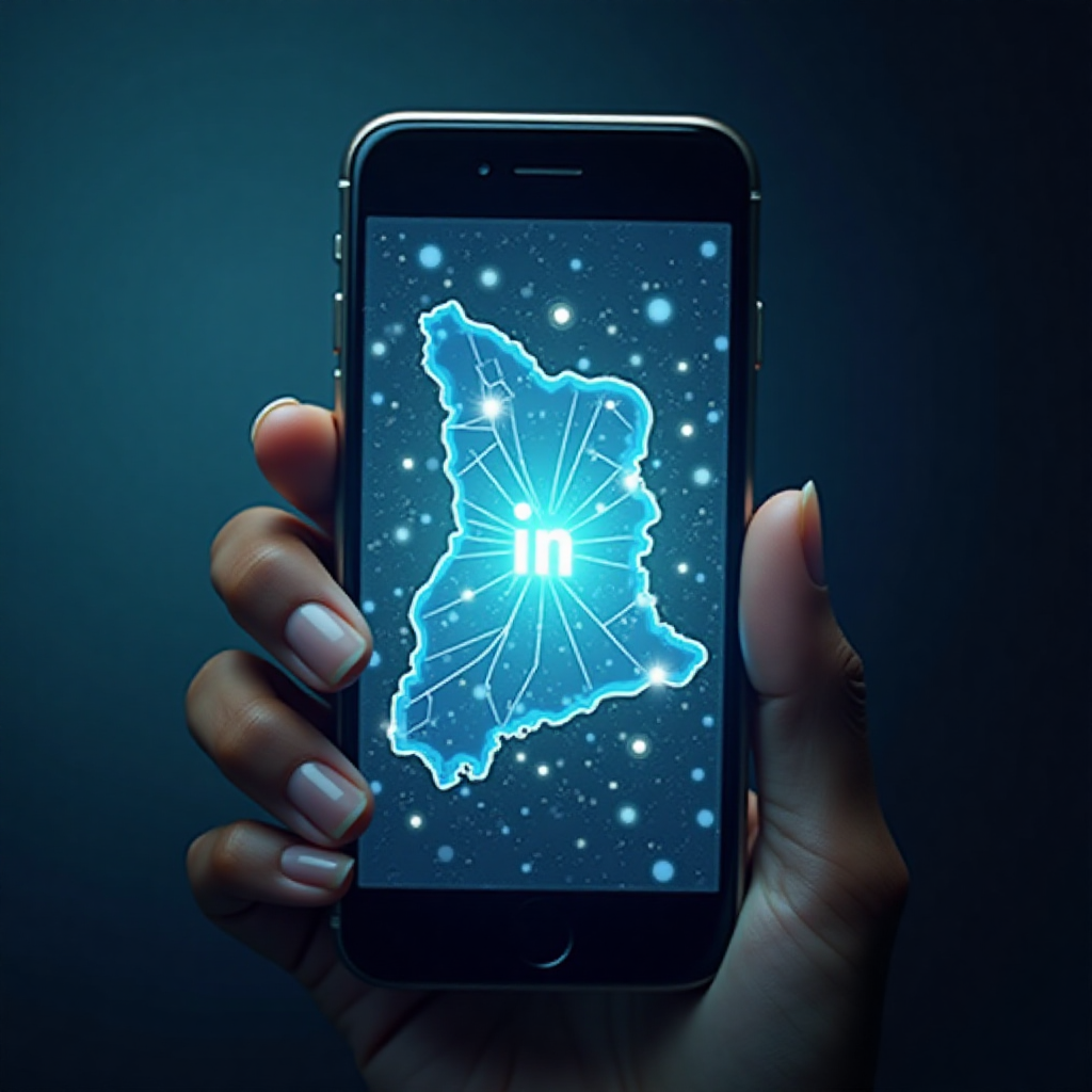 Mobile phone with popular social media apps used by Ghanaians