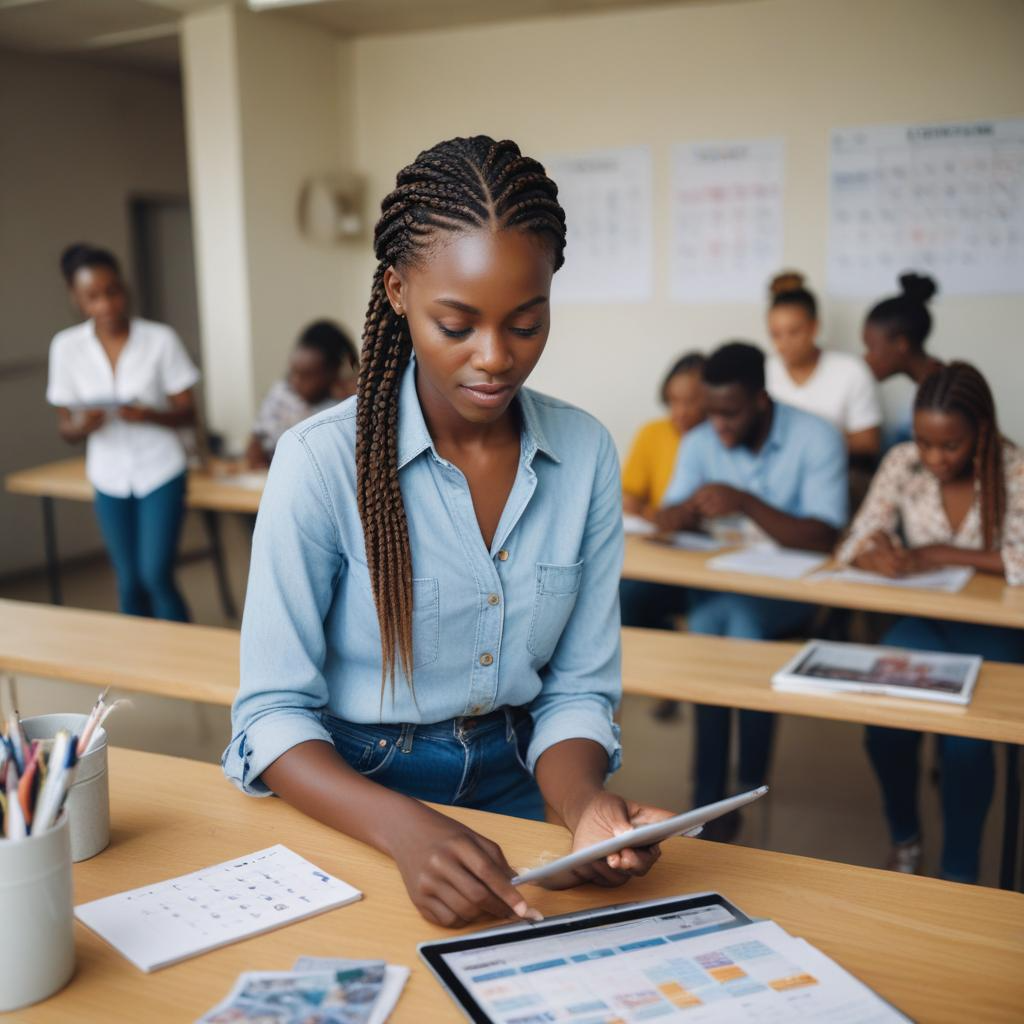 Digital marketing experts in Ghana planning a strategy for small businesses