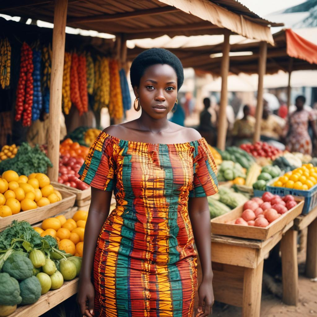 Small business owner woman in Ghana diversifying products for revenue growth